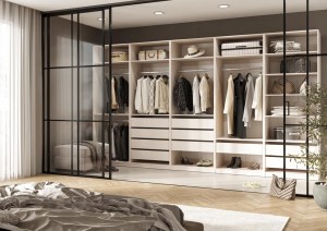 Модульная гардеробная Ларго (Миф)